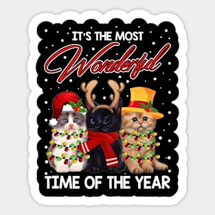 it's the most wonderful time of the year Sticker